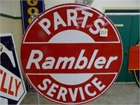 42" Round Porcelain Rambler Parts Service Double-