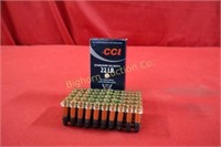 Ammo .22LR 50 Rounds CCI Lead Round Nose