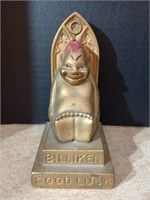 A. C. Williams Billiken Good Luck cast iron still