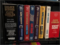 Clive Cussler Audiobooks CDS Books Tape