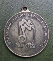 1982 Memphis Music Festival Token