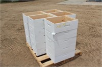 (25) Unused Medium Honey Supers 20"x16"x6-1/2"