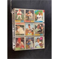 (34) 1960's Topps Baseball Cards With Stars