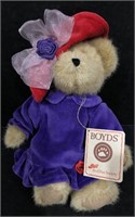 BOYD'S BEARS RED HAT SOCIETY STUFFED TEDDY BEAR (S