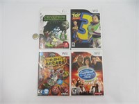 4 jeux pour Nintendo Wii dont American Idol