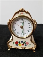 Vintage clock Western Germany 4.5 inches tall x