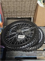 2- replacement dirt bike tires 90/100-19