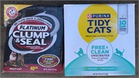 (2) Boxes of Cat Litter