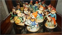 Elves Riding on Small Animals Figurines