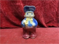 Vintage Shawnee pottery Little boy blue pitcher.