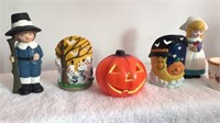 Assorted Halloween/Fall Knick Knacks/Decor