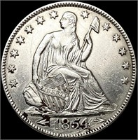 1854-O Seated Liberty Half Dollar UNCIRCULATED