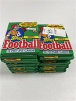 1991 TOPPS FOOTBALL SEALED PACKS LOT OF 21 PACKS