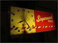 Supersweet Feeds Light Up Clock