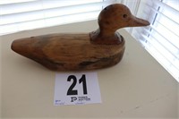 Wooden Duck Decoy(R1)