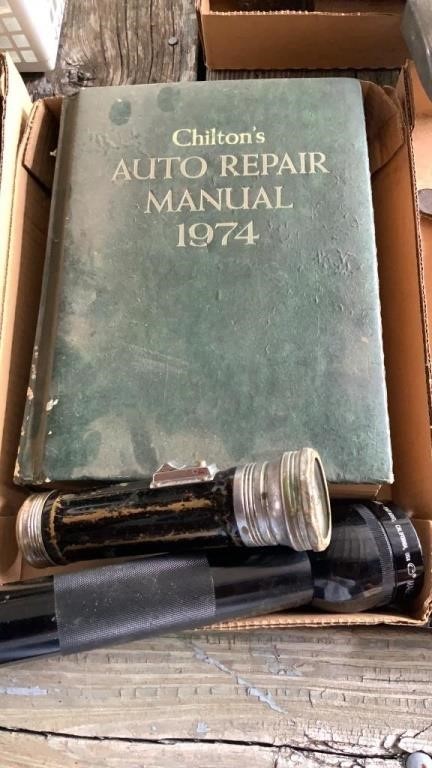 Flashlights, Auto Repair Manual