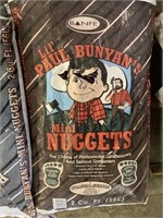 (6) Lil' Paul Bunyan's Mini Nuggets Wood Mulch