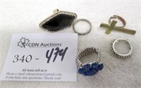 Lot of Costume Jewelry Rings