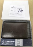 Stafford Trifold Leather Wallet