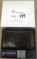Stafford Trifold Leather Wallet
