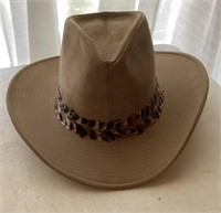 Ranchman cowboy hat Size 7-3/8