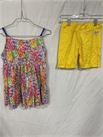 DAFFODIL SHORTS AND DRESS (SIZE 8T)
