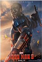 Don Cheadle Autograph Avengers Poster