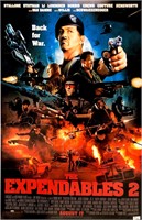 Autograph Expendables 2 Poster