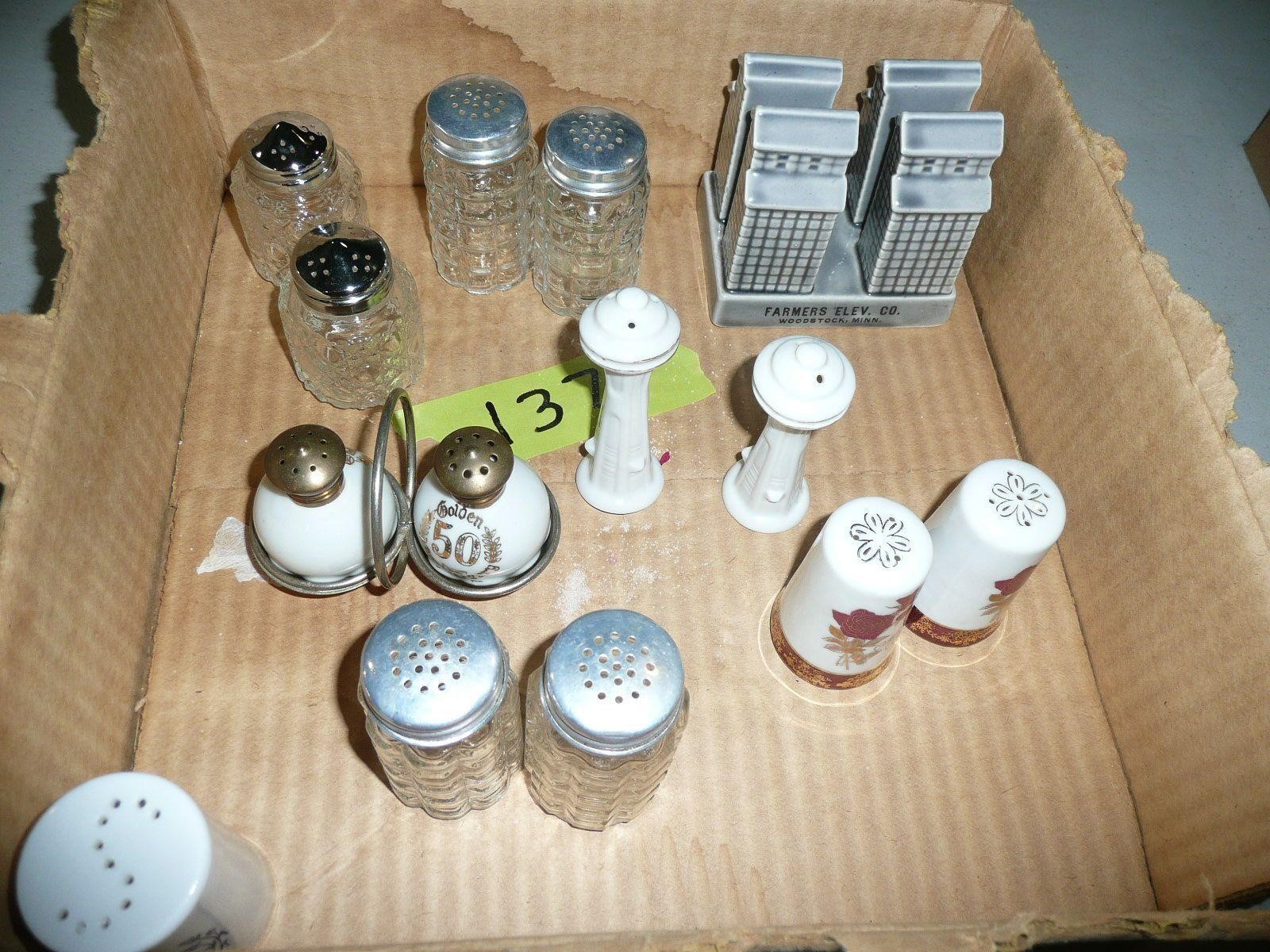 Assortment of Salt and Pepper Shakers