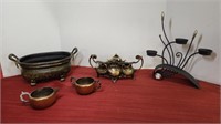 Candleholders, Copper Dishes and more