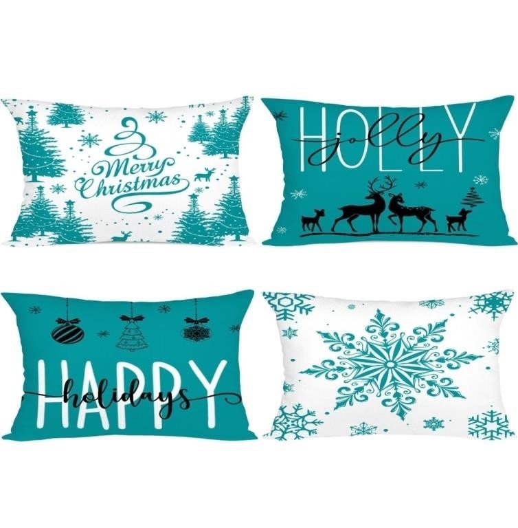 (4 in a set/ pack of 3 - 30 x 50 - teal and