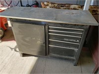Craftsman tool box bottom drawer needs work