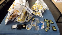 3 bags VIA giveaway pins & keychains