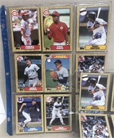 Baseball Cards Barry Larkin, Eric Davis, Tony
