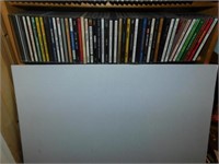 Shelf of CD music M-R alphabetized