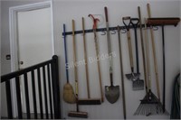 Garden Tools, Racks, Shovels, Brooms & Branch