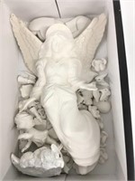 11' Hanging Angel & Miniatures Ready To Paint