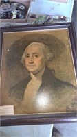 George Washington print.  Approximately 20x28