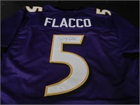 RAVENS JOE FLACCO SIGNED JERSEY JSA COA