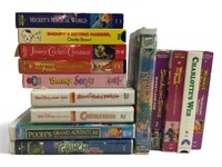 Disney and children’s vhs movies