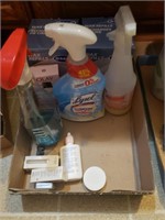 Lot of Cleaning Supplies & Wax Refills