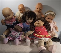 7 Dolls-(2) Anatomically Correct Male Baby Dolls,