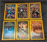 6 1980s 1990s 2000s National Geographic Magazines