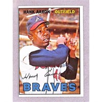 1967 Topps Hank Aaron Nice Shape