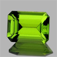 Natural Green Peridot 8.90 Cts {Flawless-VVS1}
