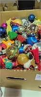 Vintage Box of Christmas  Bulbs