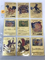 Gold Foil Pokemon Cards