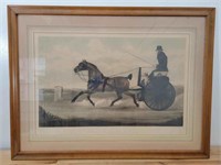 Large Owen Bailey Lithograph "The Road 1925"