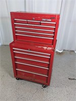 Red "Craftsman" Rolling Tool Box