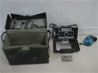 Vtg Polaroid 250 Camera W/Accessories See Info
